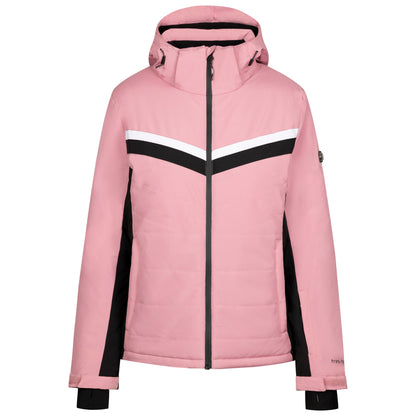 Emma Women's Waterproof Padded Ski Jacket in Pink Haze