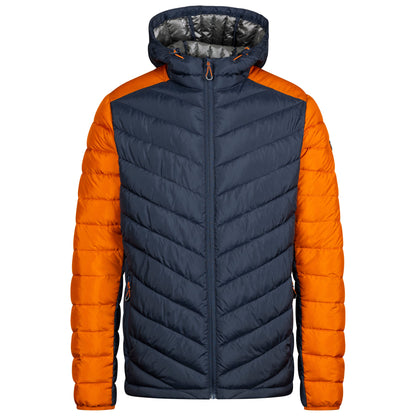 Eriska Men's Padded Casual Jacket in Dark Flint