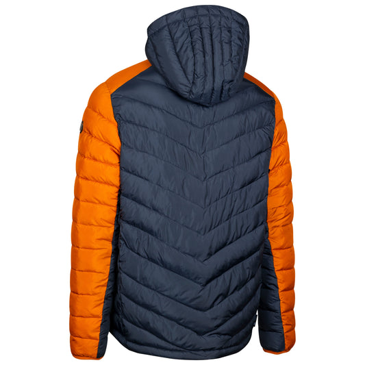Eriska Men's Padded Casual Jacket in Dark Flint