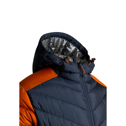 Eriska Men's Padded Casual Jacket in Dark Flint