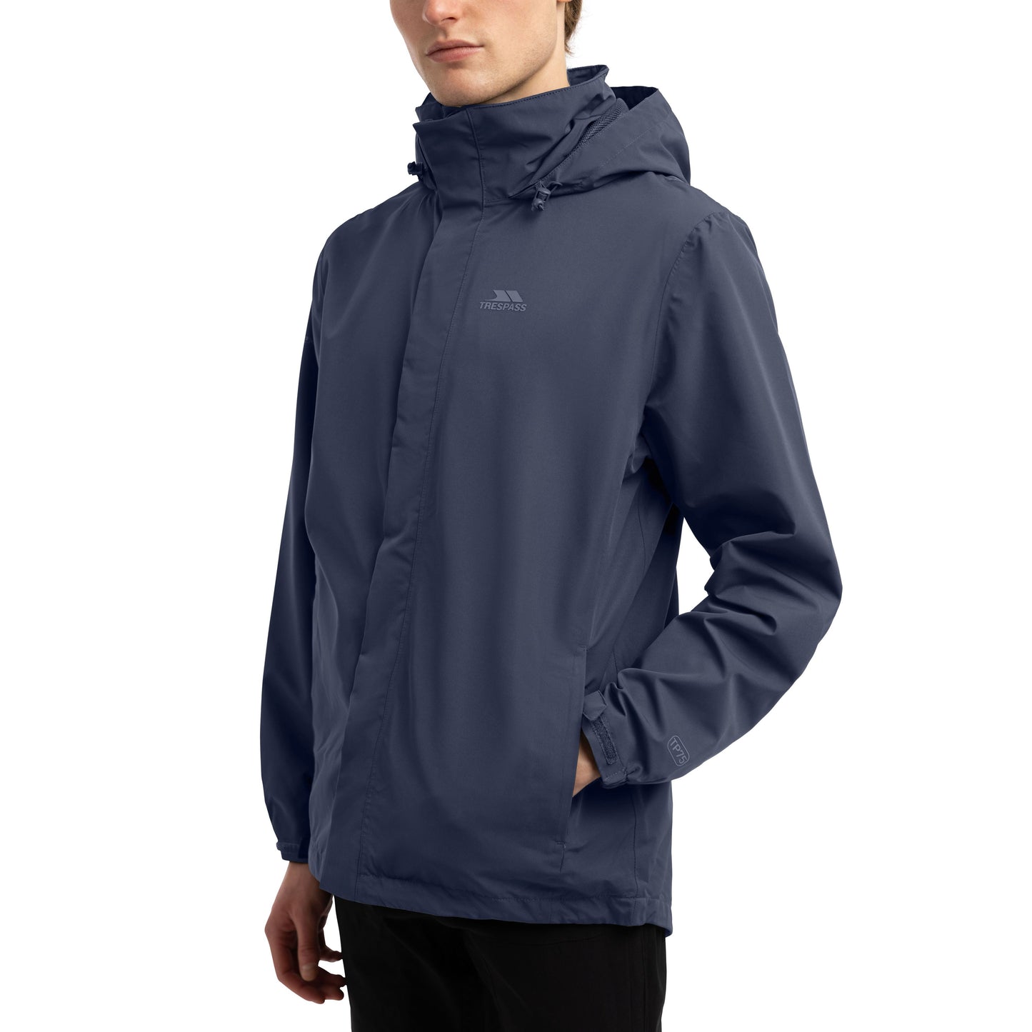 Farndish Mens Waterproof UnPadded Casual Jacket in Dark Flint