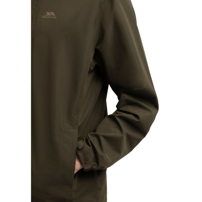 Farndish Men's Waterproof Jacket in Dark Vine