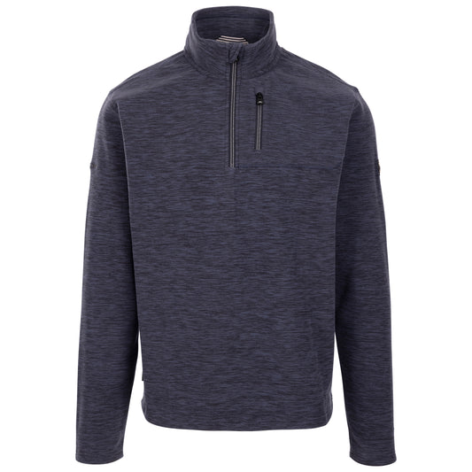 Farnworth Men's Heavier Half Zip Fleece Top in Navy