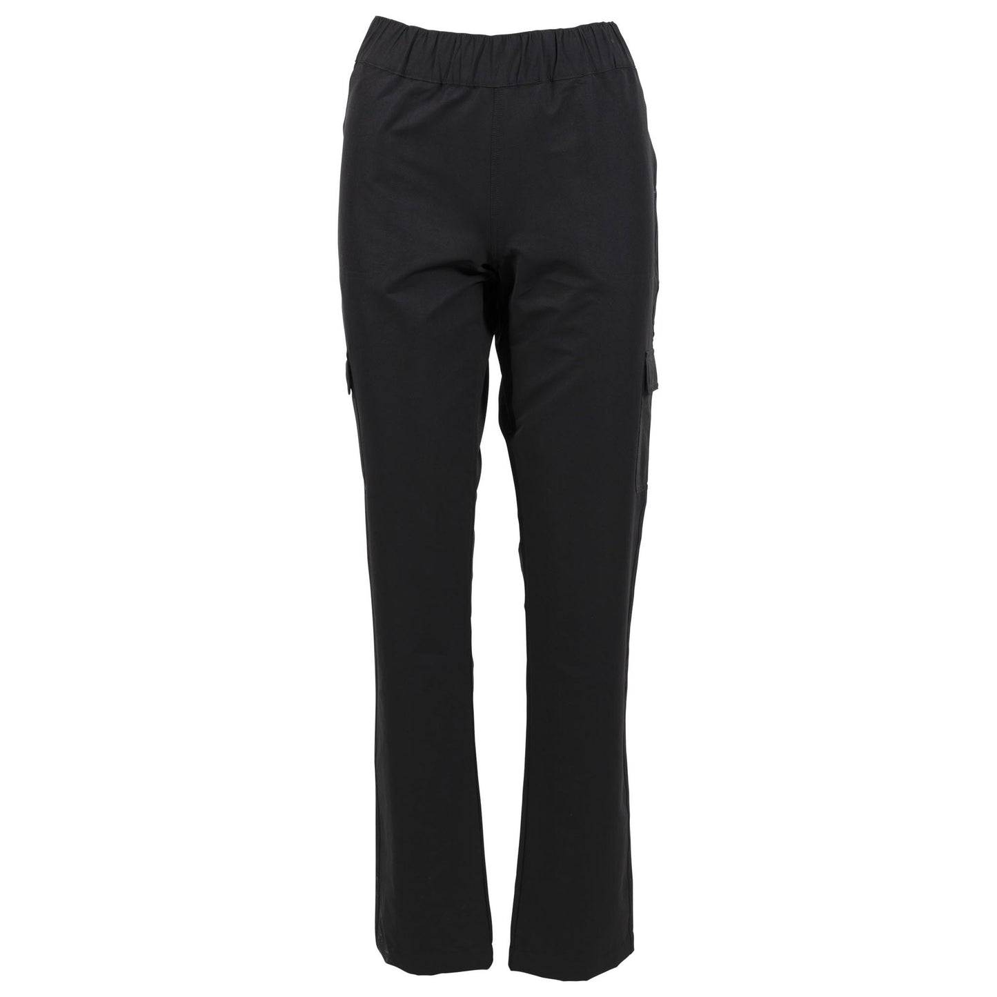 Freda Women's Water Repellant Slim Stretch Walking Trousers in Black