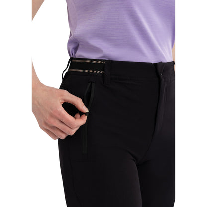 Grateful Womens 3/4 Active Trousers in Black
