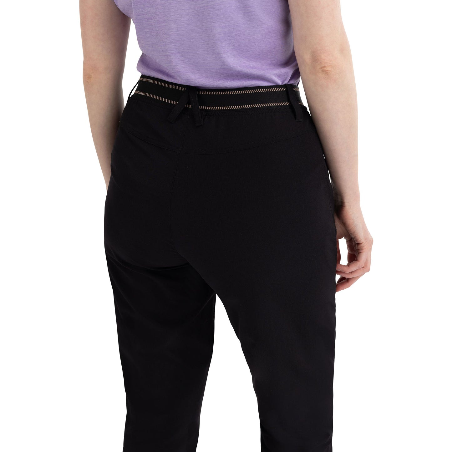 Grateful Womens 3/4 Active Trousers in Black