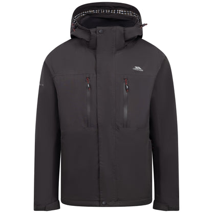 Griminish Mens Lightweight Rain Jacket in Dark Grey