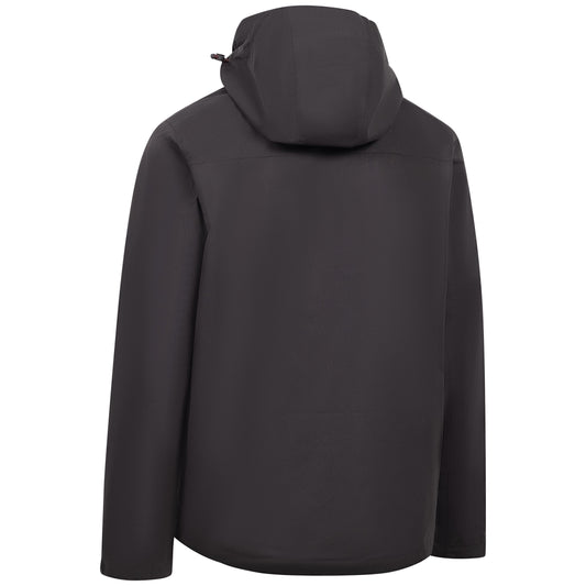 Griminish Mens Lightweight Rain Jacket in Dark Grey