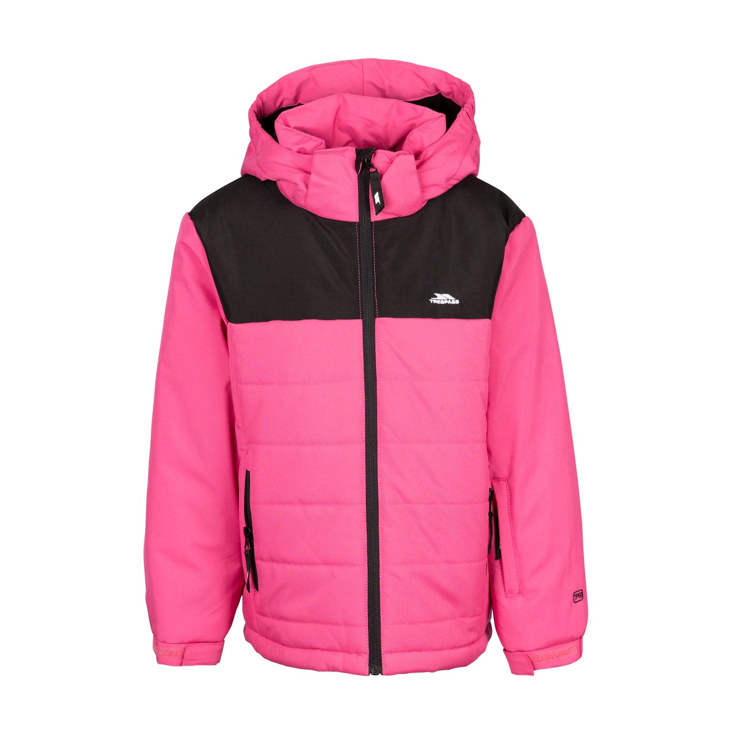 Halston Kids Padded Waterproof Ski Jacket in Soft Pink