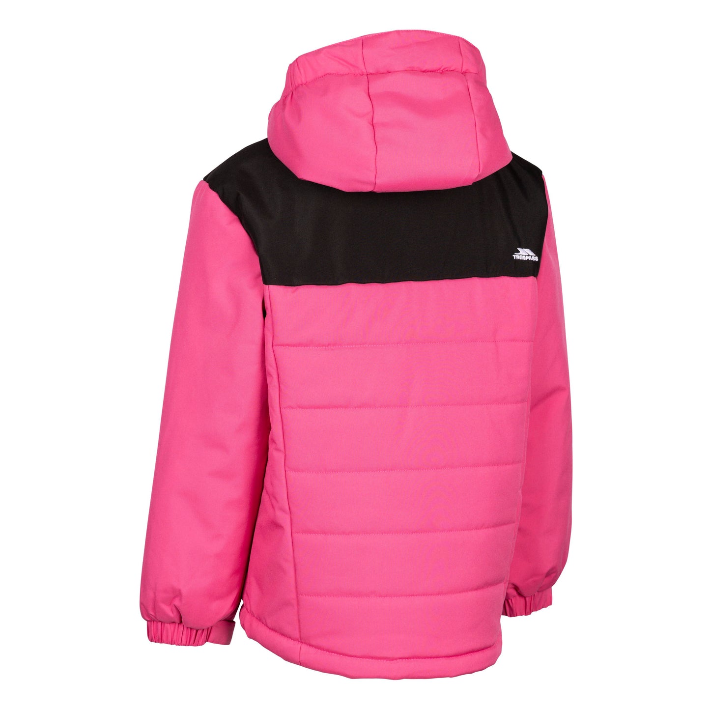 Halston Kids Padded Waterproof Ski Jacket in Soft Pink