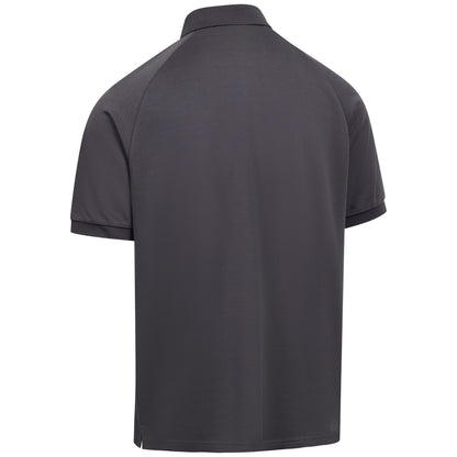 Hewson Mens Polo Shirt in Dark Grey