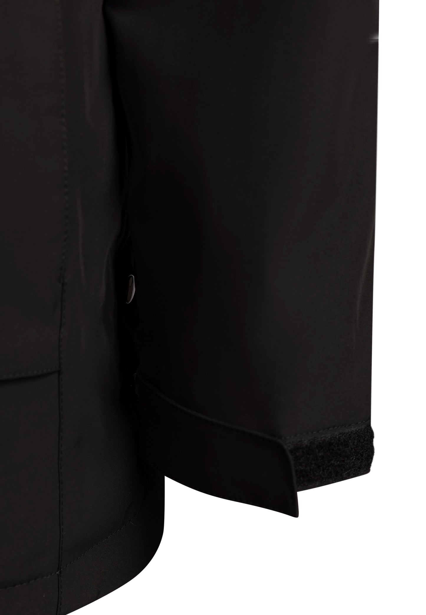 Hosho Womens Lightly Padded Waterproof Jacket in Black
