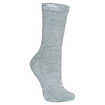 Helvellyn Women's Everyday Socks 3 Pair Pack in Rose / Blue / Sage