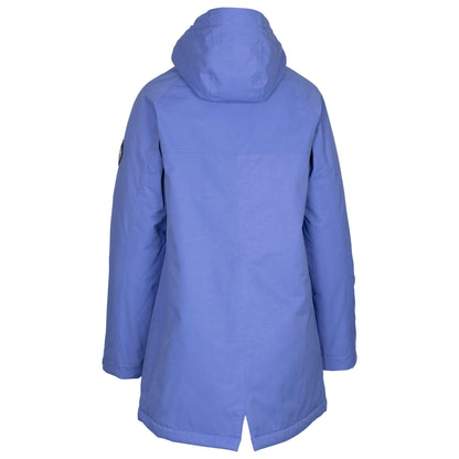 Isabelle Women's Padded DLX Waterproof Jacket in Baja Blue