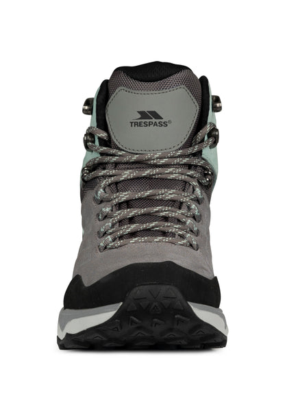 Ismay Womens Waterproof Suede Hiking Boots in Grey