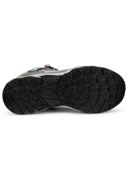 Ismay Womens Waterproof Suede Hiking Boots in Grey