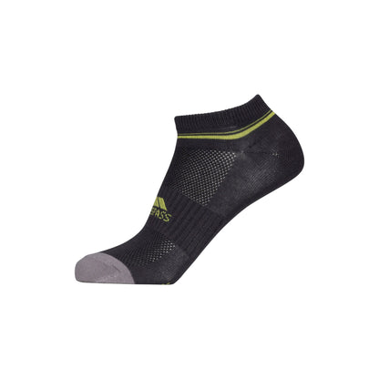 Isolate Unisex Trainer Socks  2 Pack in Platinum / Dark Grey
