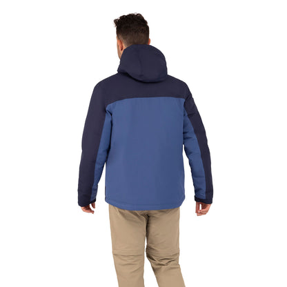 John Men's Padded Waterproof Jacket in Navy