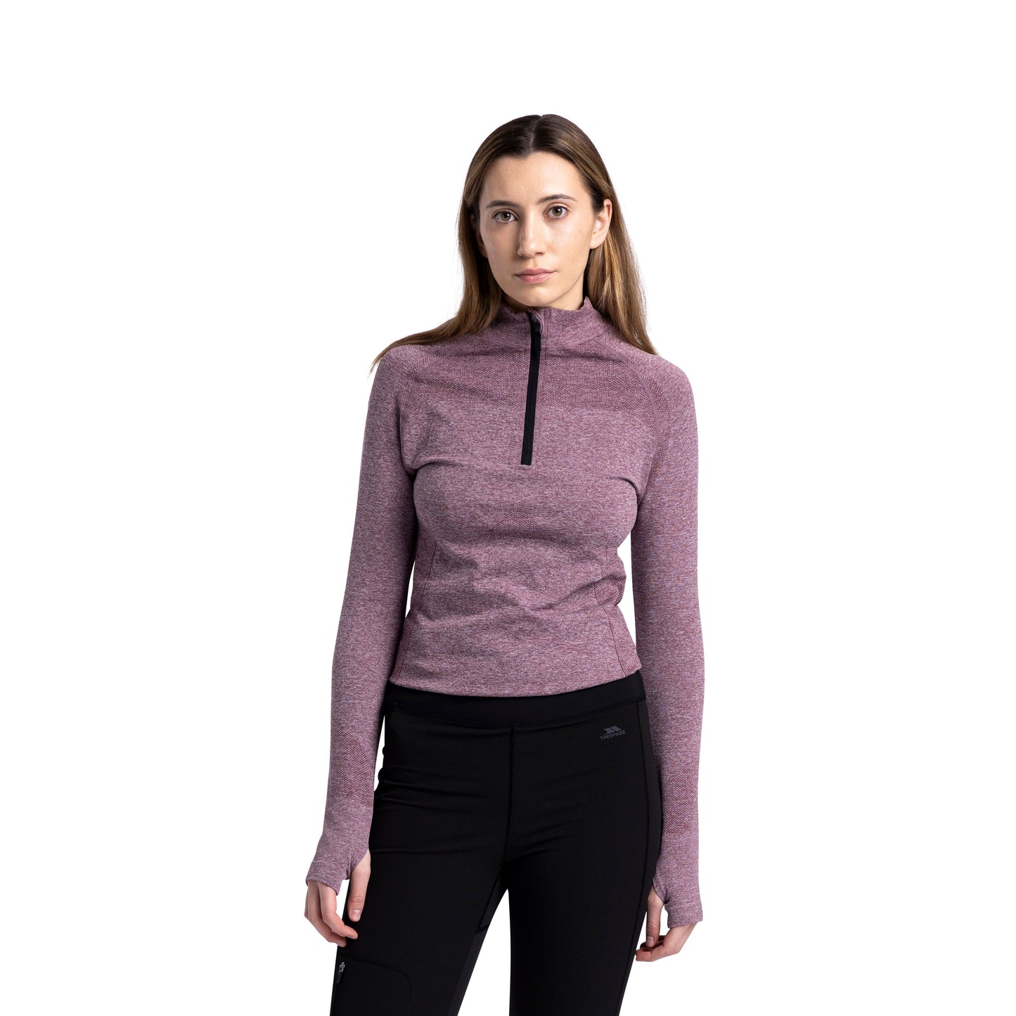 Jovana Women's Water Repellant Softshell Stretch Walking Trousers in Black