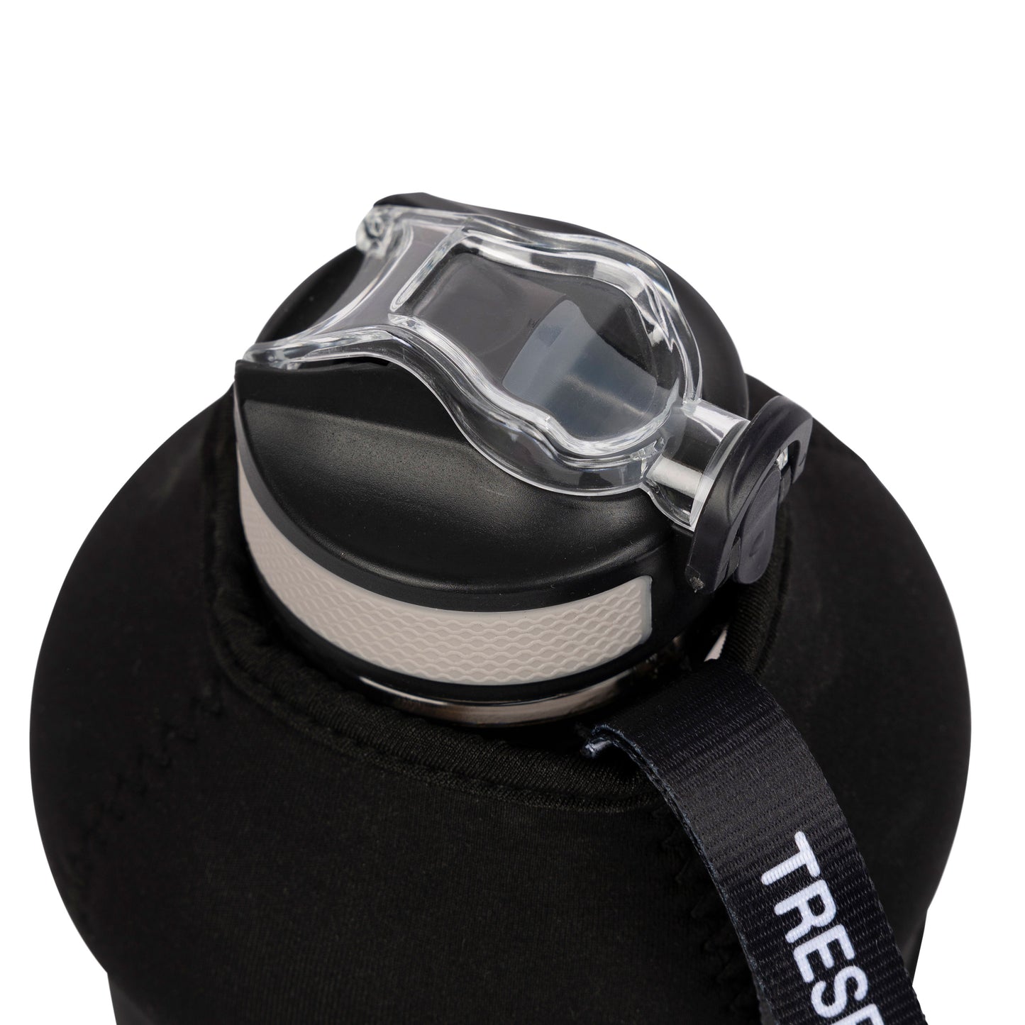 Keglos Large Sports Water Bottle with Rubberised Sleeve