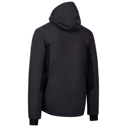 Kenneth Men's Waterproof Padded Ski Jacket in Dark Grey