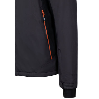 Kenneth Men's Waterproof Padded Ski Jacket in Dark Grey