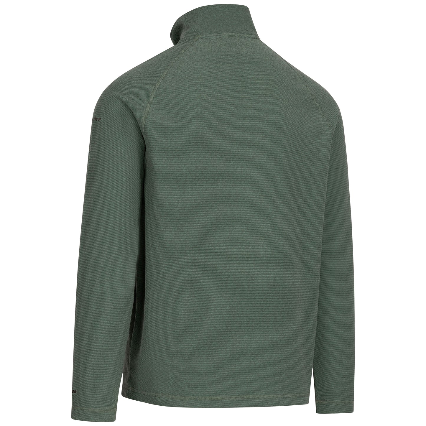 Keynote Men's Half Zip Fleece Top in Grren Smoke