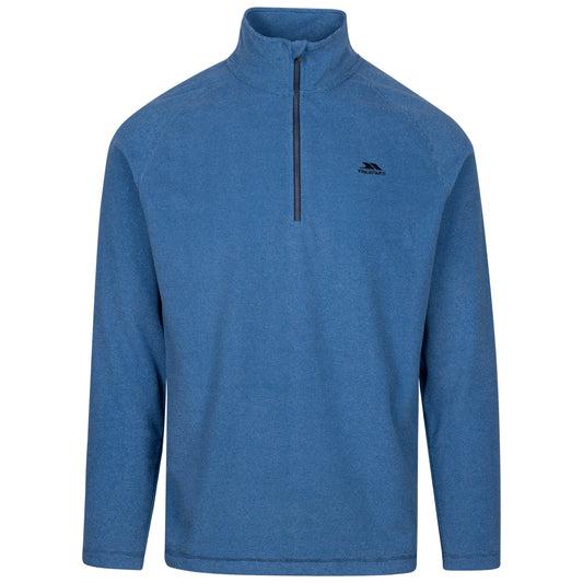 Keynote Men's Half Zip Fleece Top in Harbour Blue