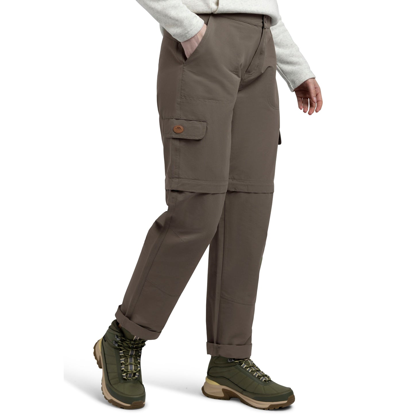 Krystyna Womens Convertible Trousers in Herb