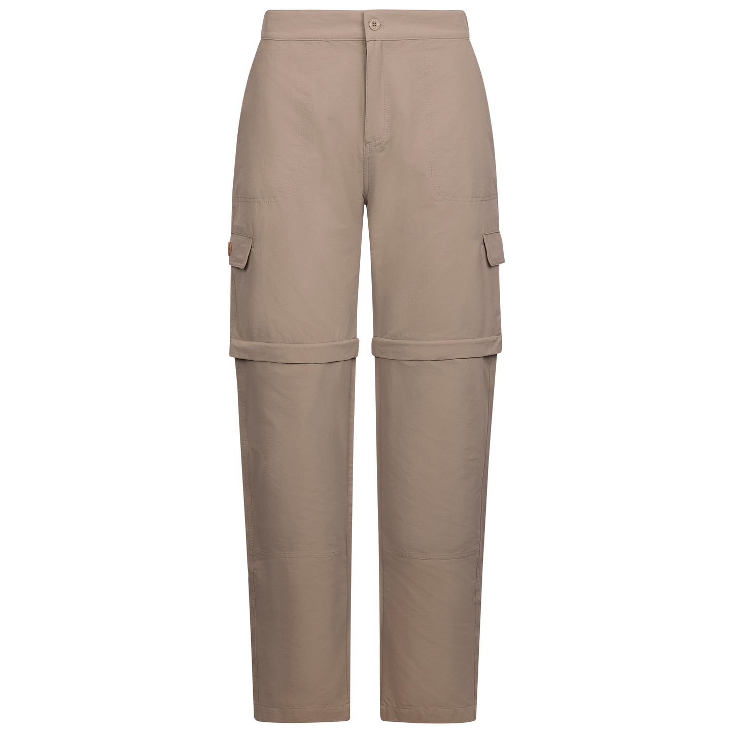 Krystyna Womens Convertible Trousers in Vintage Khaki