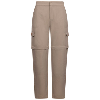 Krystyna Womens Convertible Trousers in Vintage Khaki