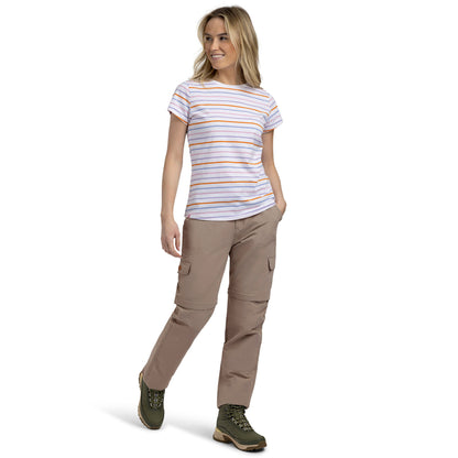 Krystyna Womens Convertible Trousers in Vintage Khaki