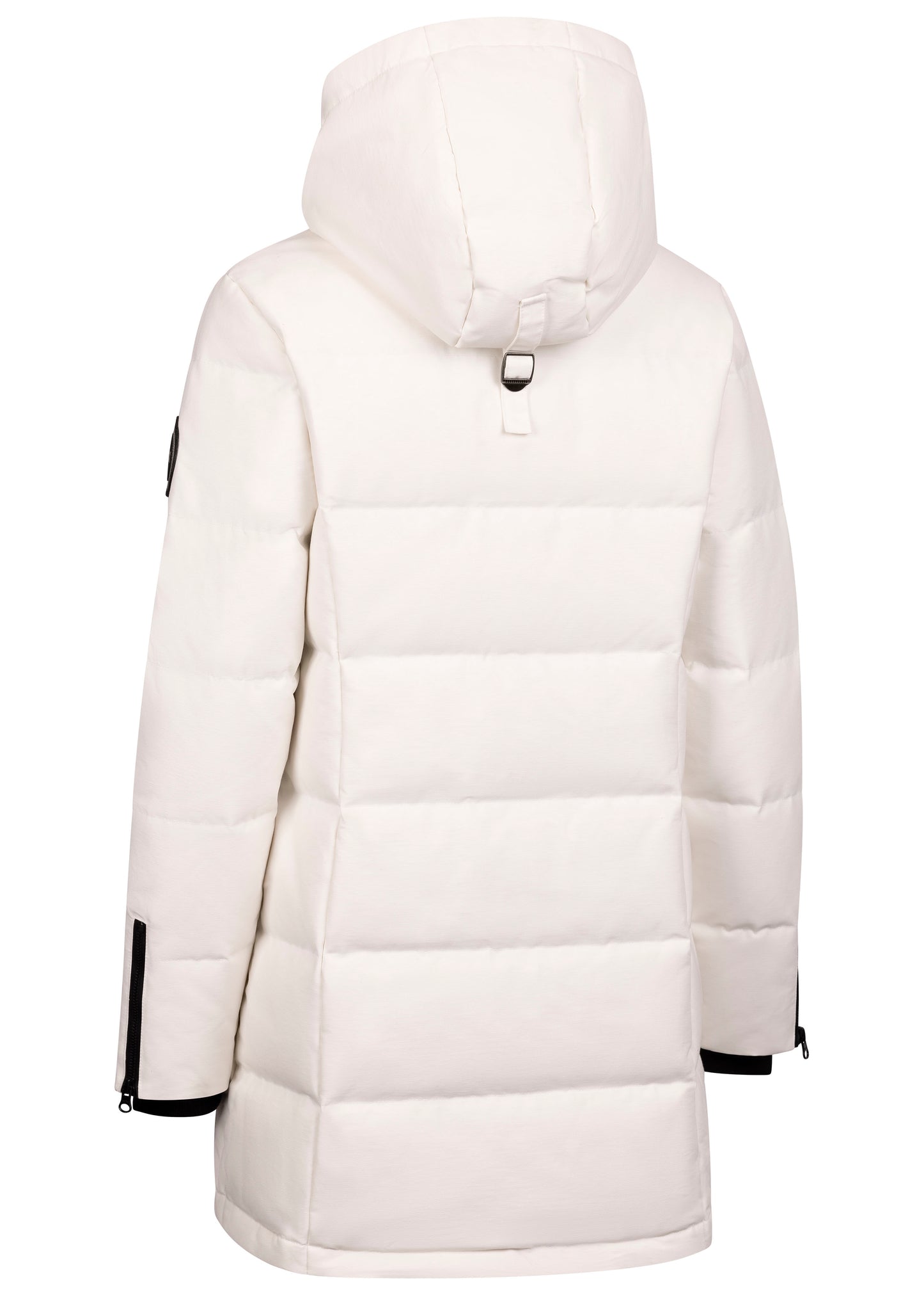 Lainey Women's DLX Longer Length Waterproof Down Jacket in White