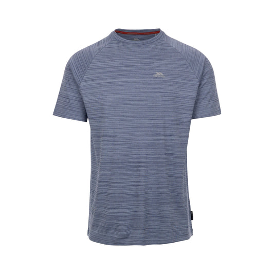 Leecana Men's Quick Dry Active T-Shirt in Denim Blue