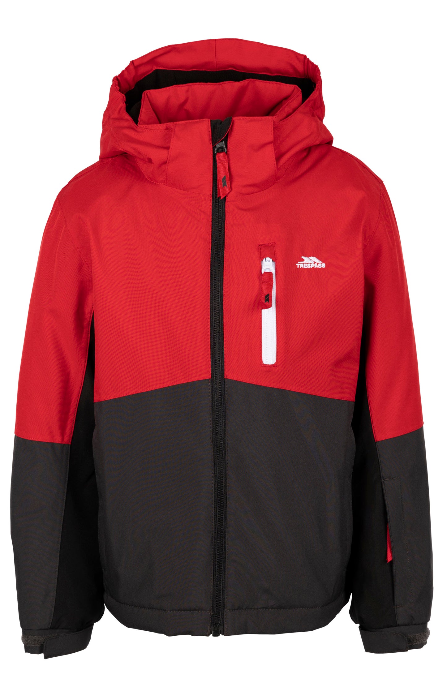 Lennox Kids Padded Waterproof Ski Jacket in Red