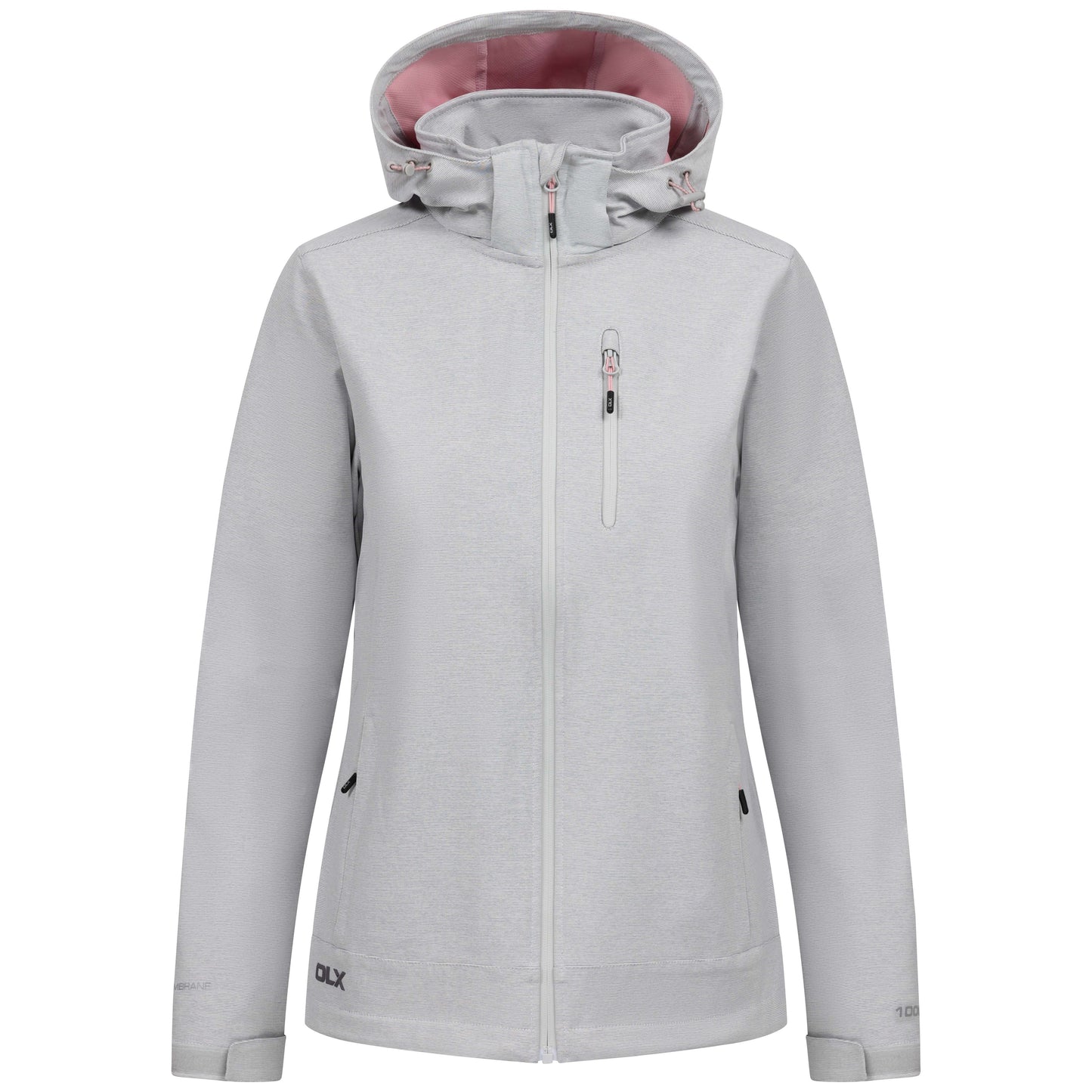 Lorimer Womens DLX Softshell Jacket in Pale Grey Marl