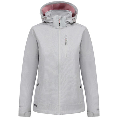 Lorimer Womens DLX Softshell Jacket in Pale Grey Marl