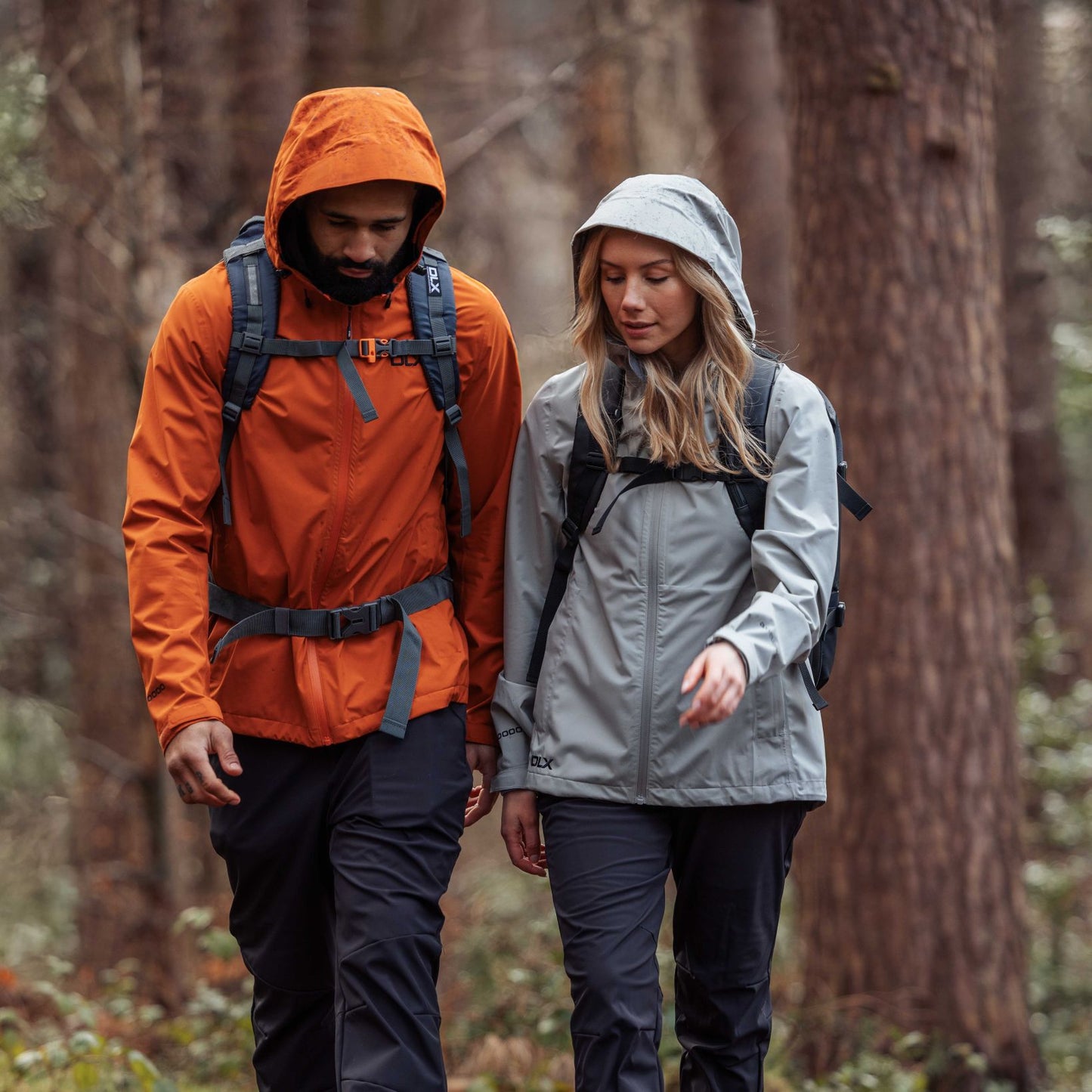 Strathbeg Mens DLX Waterproof Jacket in Burnt Orange