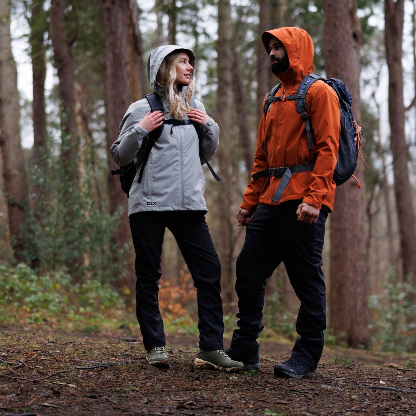 Strathbeg Mens DLX Waterproof Jacket in Burnt Orange