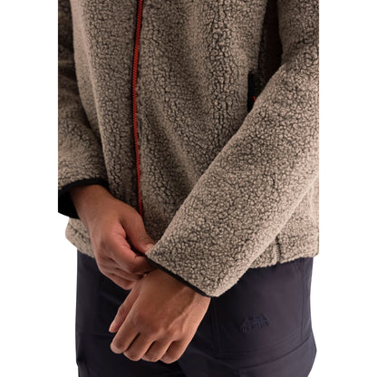 Maclarenton Men's Full Zip Fleece in Beige Marl