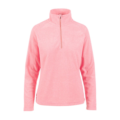 Meadows Women's 1/2 Zip Fleece in Carnation Pink
