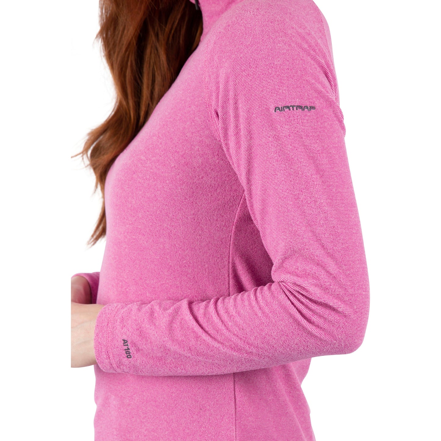 Meadows Womens 1/2 Zip Fleece in Plum