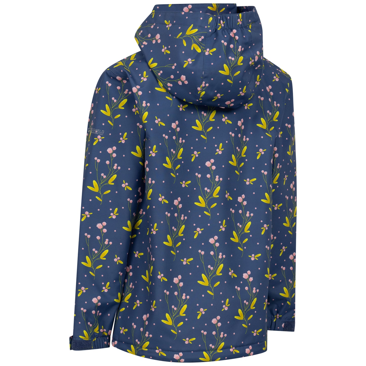 Micaella Girls Waterproof Rain Jacket in Bluetone