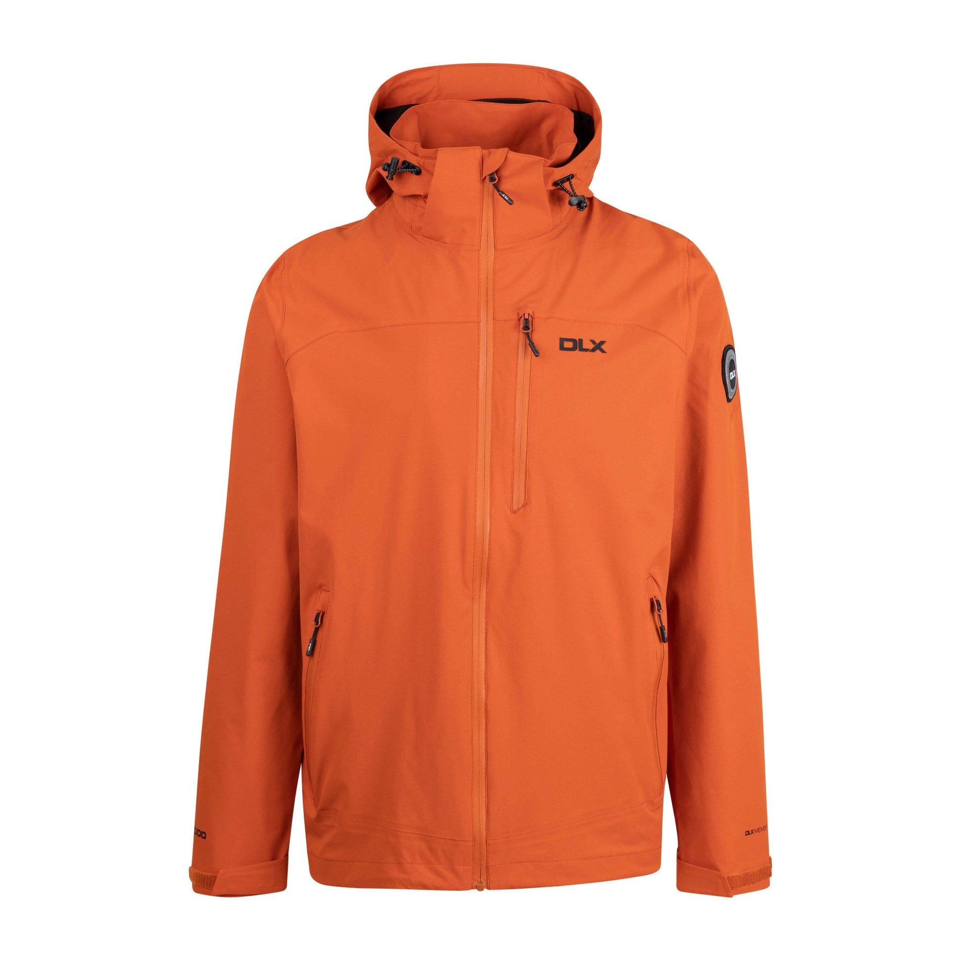 Montgomery DLX Mens Unpadded Waterproof Jacket in Burnt Orange