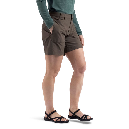Montrose Womens Adventure Shorts in Marshland