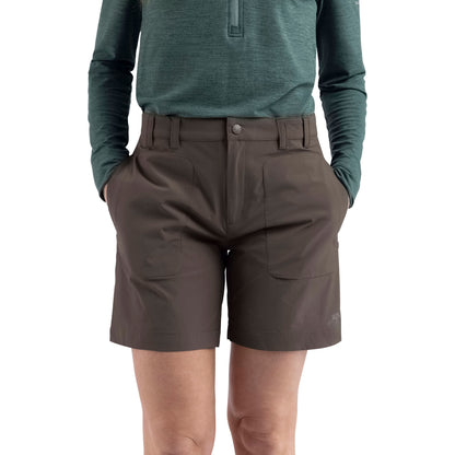 Montrose Womens Adventure Shorts in Marshland