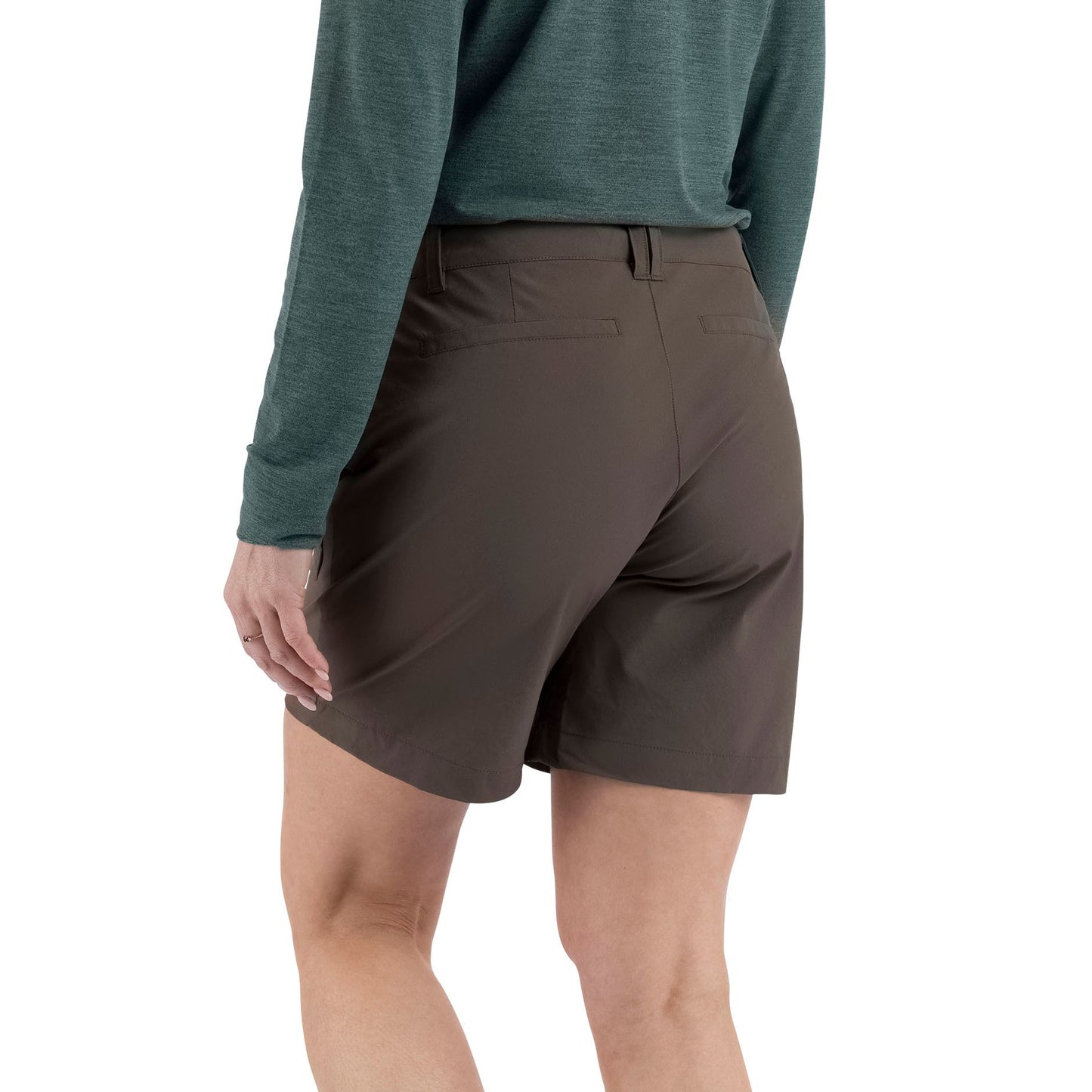 Montrose Womens Adventure Shorts in Marshland