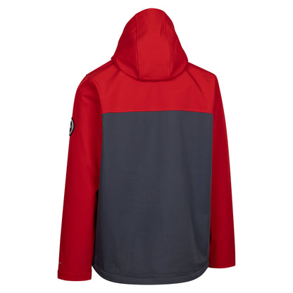 Moyler Mens Dlx Recycled Softshell Jacket in Red
