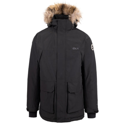 Mullan Men's DLX Down Padded Waterproof Jacket in Black
