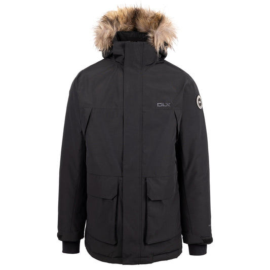 Mullan Men's DLX Down Padded Waterproof Jacket in Black